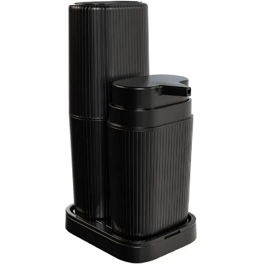 Kit Acessórios Para Bancada Banheiro 3 Peças Preto - KBB4/3* PR1 - ASTRA